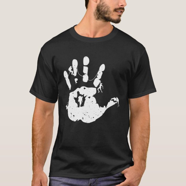 Climber Sport Climbing Bouldering  3 T-Shirt (Vorderseite)