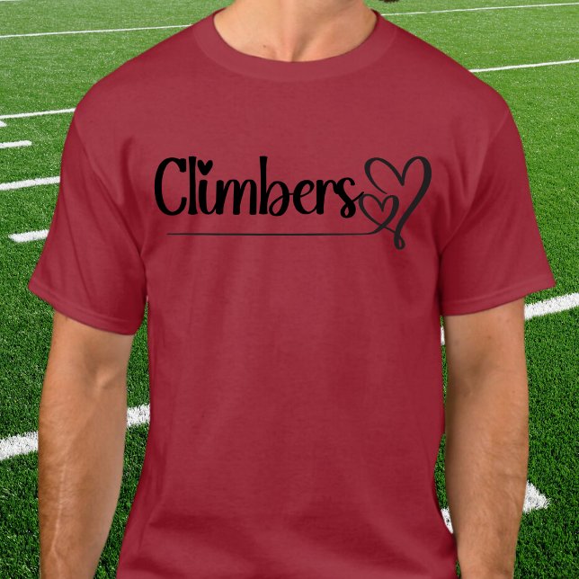 Climbers Heart Tshirt (Von Creator hochgeladen)