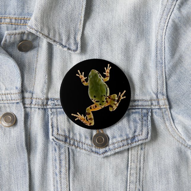 Climbing Arizona Tree Frog Photograph Button (Beispiel)