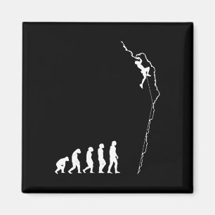 Climbing Evolution - Spaßiger Boulderer Felsenklet Magnet