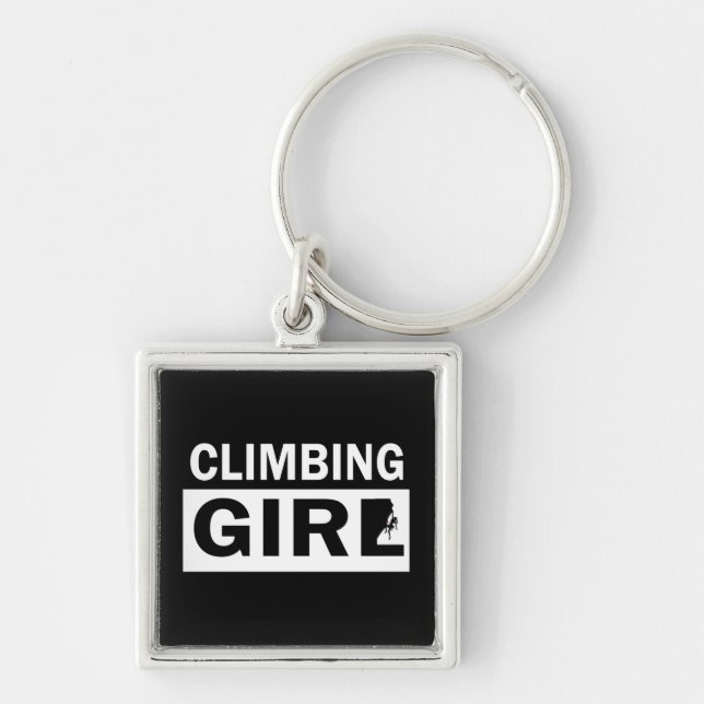 climbing girl schlüsselanhänger (Vorne)