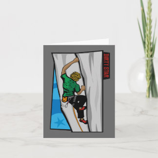 Climbing Granite Card Karte