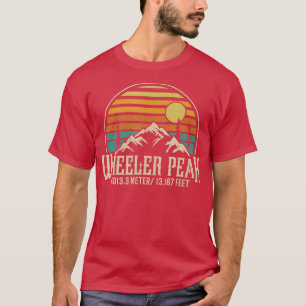 Climbing New Mexico Hiking Mountain Wheeler Peak  T-Shirt
