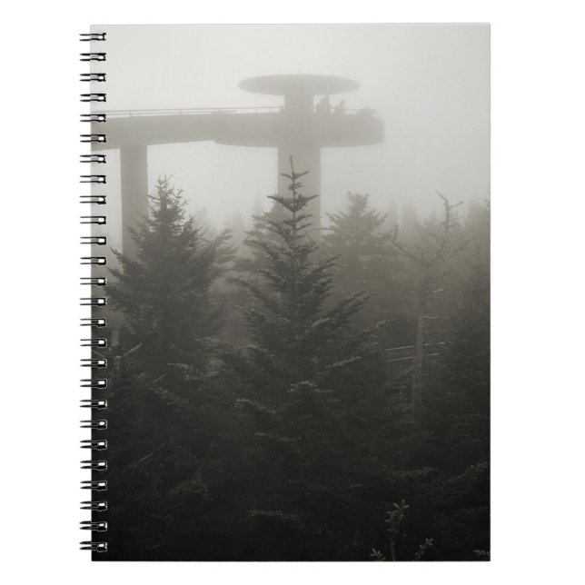 Clingmans Dome - GSMNP - Notebook Notizblock (Vorderseite)