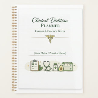 Clinical Dietitian Planner Patient &Practice Notes