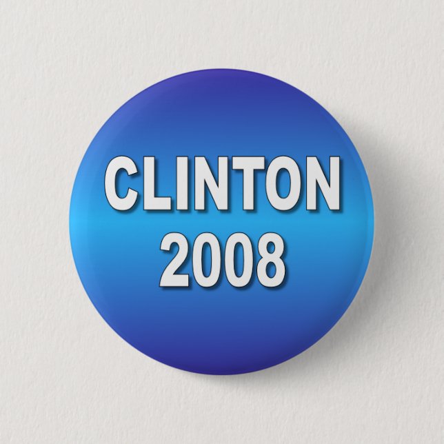 Clinton 2008 button (Vorderseite)