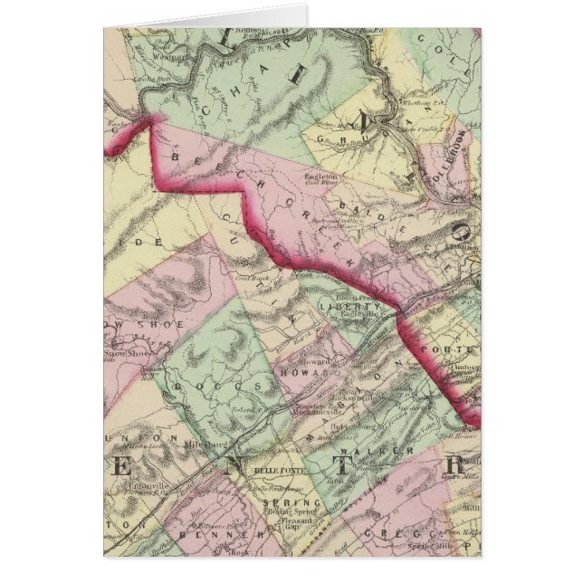 Clinton, comtés du Centre (Devant)