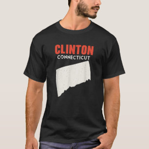 Clinton Connecticut USA Staat America Travel Conne T-Shirt