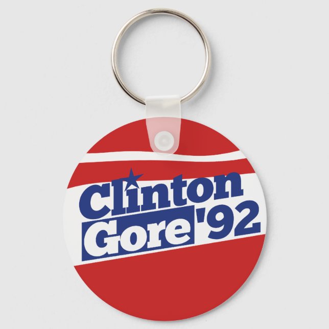 Clinton Gore 92 Schlüsselanhänger (Vorderseite)