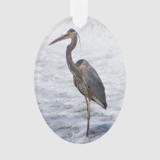 Clinton Heron Ornament