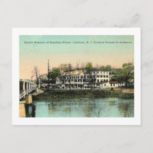 Clinton House, Clinton, NJ Vintage Postkarte