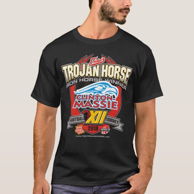 Clinton-Massie Trojan- HorseT-Shirt 2018 T-Shirt (Vorderseite)
