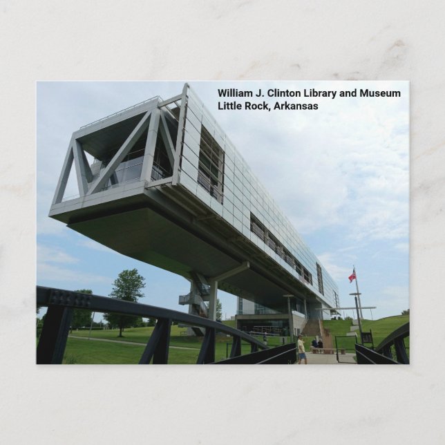 Clinton Presidential Library and Museum Postcard Postkarte (Vorderseite)