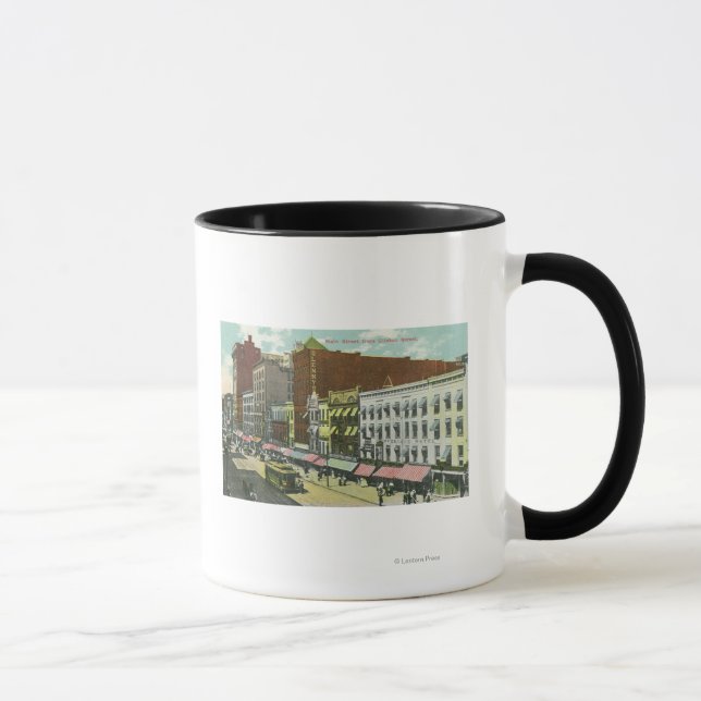 Clinton Street View in der Main Street Tasse (Rechts)