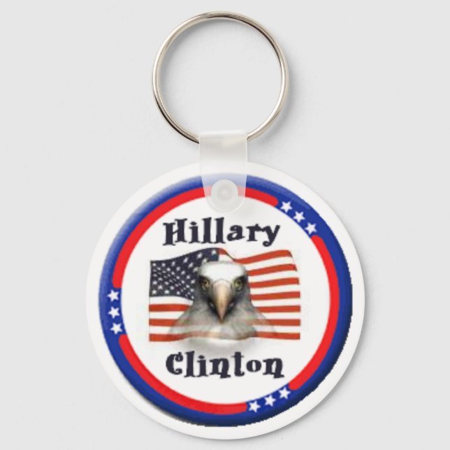 Clinton US Flag Eagle Schlüsselanhänger (Vorderseite)