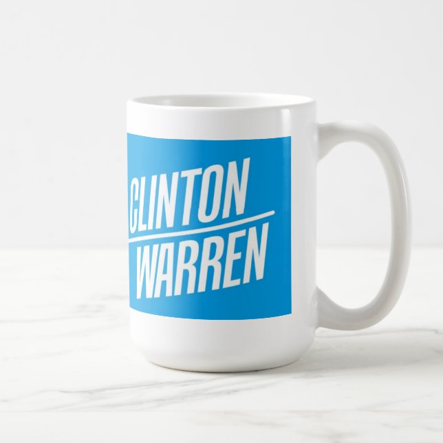 Clinton/WarenTasse 2016 Kaffeetasse (Rechts)