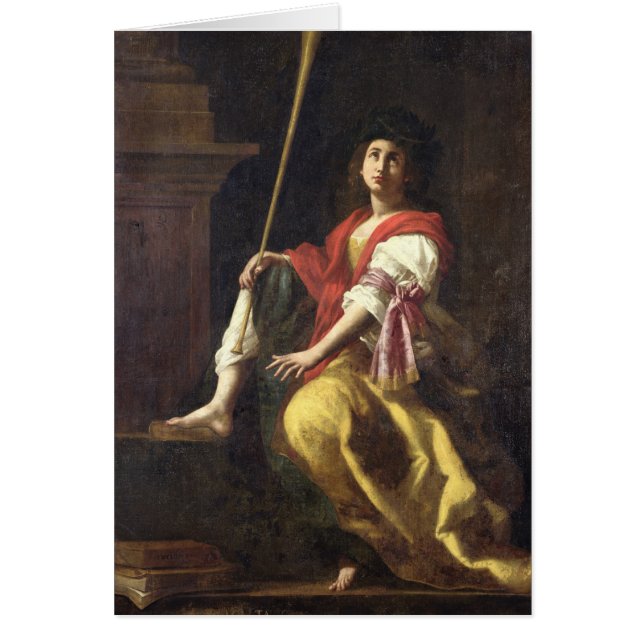 Clio, Muse de l'histoire, 1624 (Devant)