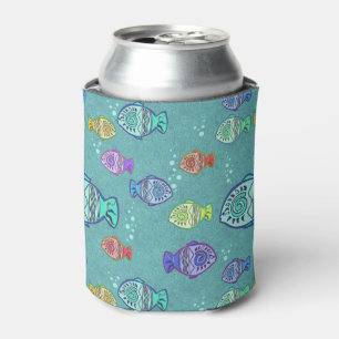 Clip Art Fish Muster + Ihre Ideen Dosenkühler