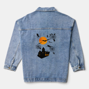 Clip Art Halloween-Happy Halloween Jeansjacke