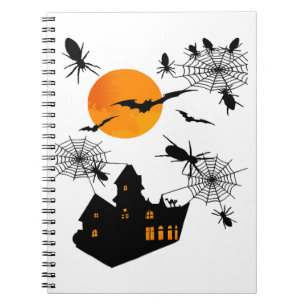 Clip Art Halloween-Happy Halloween Notizblock