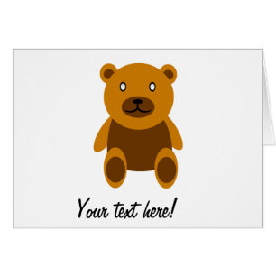 Clipart Brown d'ours de nounours