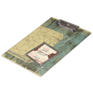 Clipboard-Clipboard-Clipboard für Rugged Planks Klemmbrett