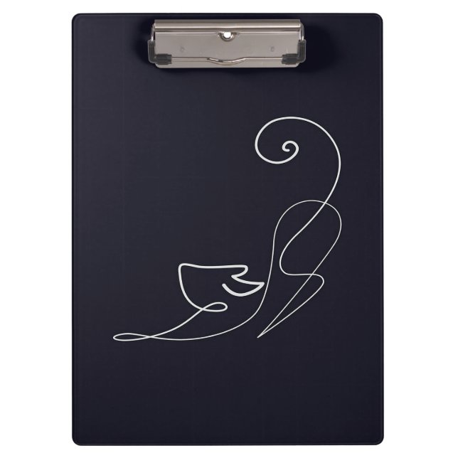 Clipboard für moderne Kunst | Schulbedarf Klemmbrett (Vorderseite)