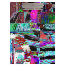 Clipboard – Neon Pulse Klemmbrett