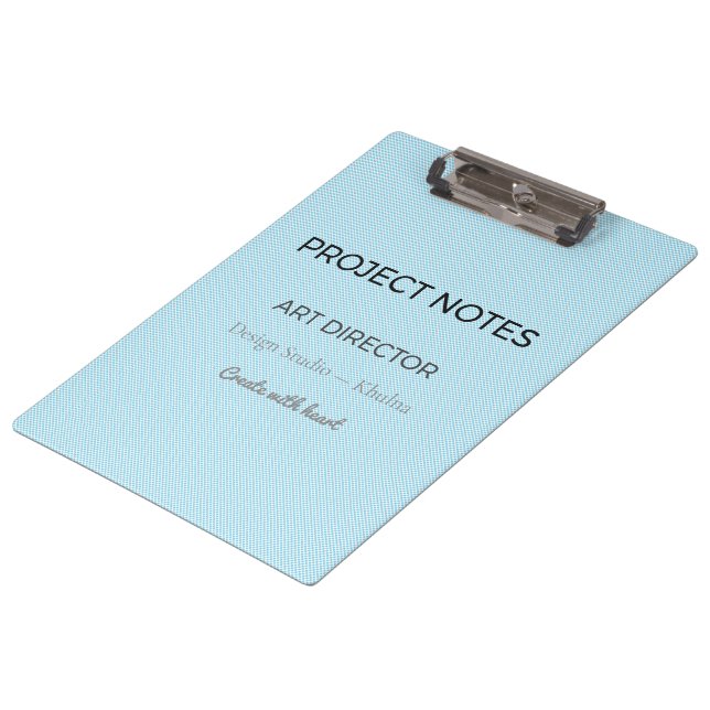 Clipboards Custom Stationery Fournitures Scolaires Klemmbrett (Schrägansicht)