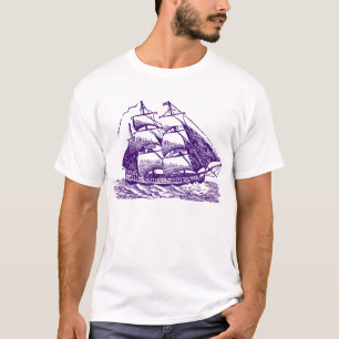 Clipper - Lila tief T-Shirt