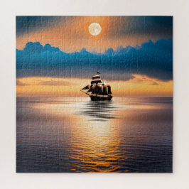 Clipper Ship auf Mondlicht