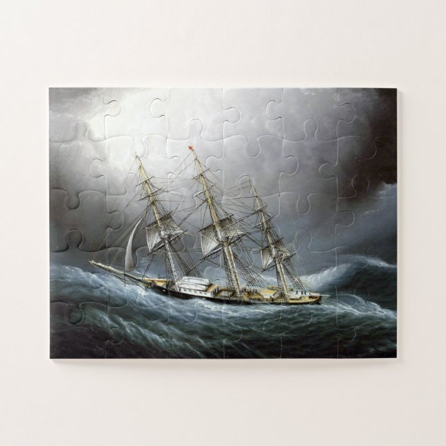 Clipper Ship Cape Horn James Edward Buttersworth (Horizontal)