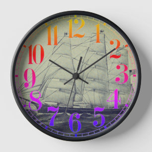 Clipper Ship Young America 1853 Uhr