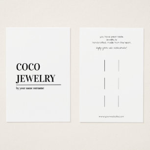 Clips à cheveux minimalistes Accessoires Carte d'a
