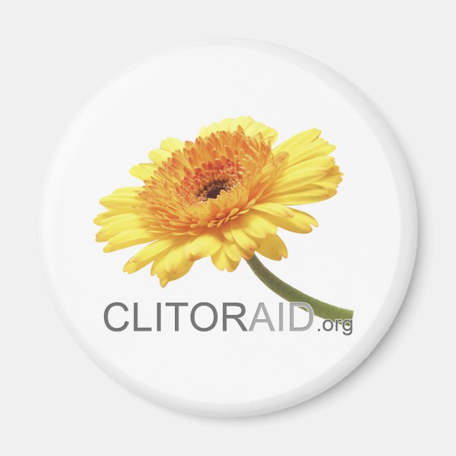 Clitoraid.org Magnet (Vorne)