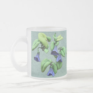 Clitoria ternatea - Blue Darwin Pea Mattglastasse