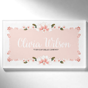 Clivia Wilson von Borcalli Company Namensschild Namenschild