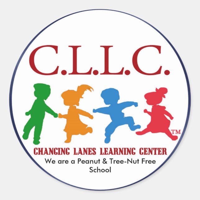 CLLC-Aufkleber Runder Aufkleber (Vorderseite)
