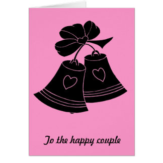 Cloches de mariage, fuschia