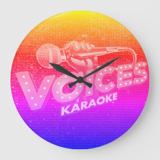 Clock. Große Wanduhr