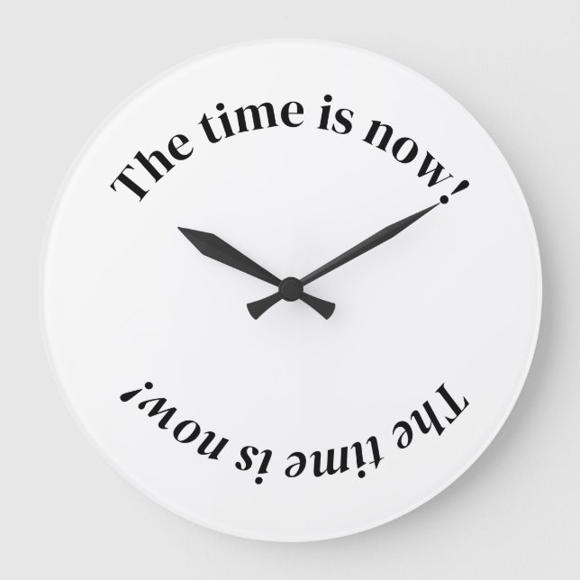 Clock Große Wanduhr (Vorderseite)