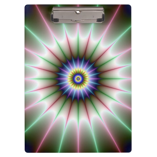 Clock Star Clipboard Klemmbrett (Vorderseite)