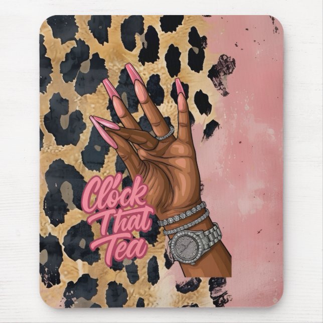 Clock that Teejournal Mousepad (Vorne)