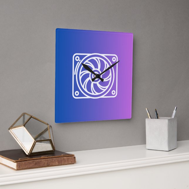 Clocks Cooler Quadratische Wanduhr (Büro)