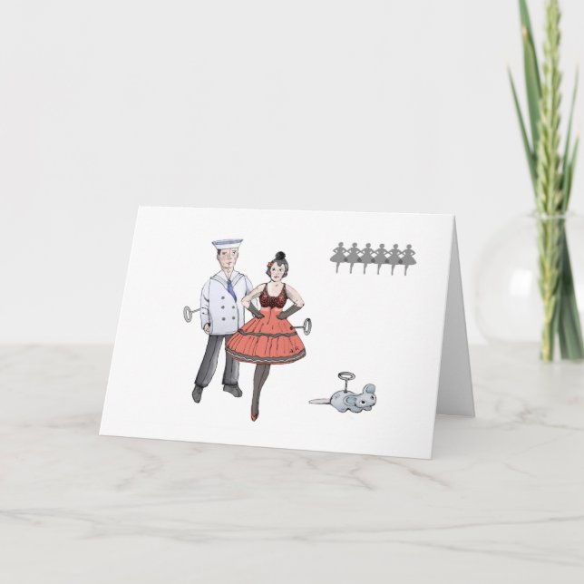Clockwork Dancer Card Karte (Vorderseite)