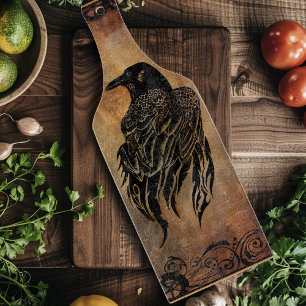 Clockwork Raven Schneidebrett