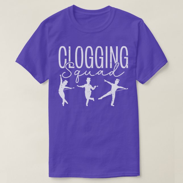 Clogging Dance Squad Stach Dancer T-Shirt (Design vorne)