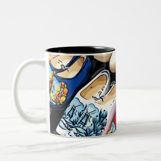 Clogs Tasse - Amsterdam, Niederlande/Holland (Links)