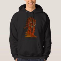 Cloisonne Art Tiger on the Jungle Path