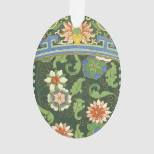 Cloisonne Chine Patter Asiatique Oriental